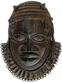 Maske Edo-Stil