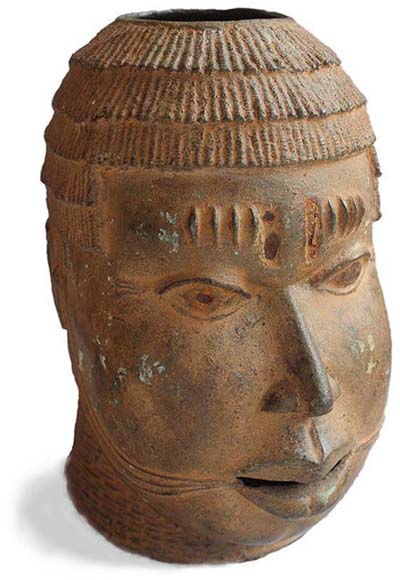 Kopf der Benin-Kultur
