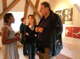 Christine Eyene and Jean Pigozzi