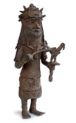Figure with Bird