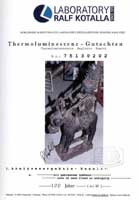 Thermolumineszenz-Expertise