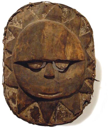 maske mit Abrusbohnen