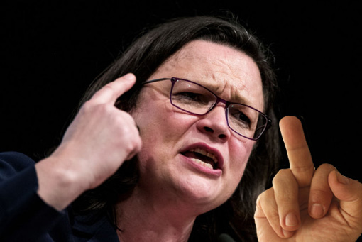 Frau Nahles rettet die Welt