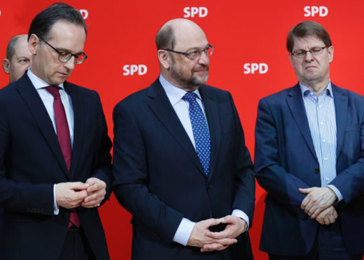 Olaf Scholz, Heiko Maas, Schulz, Ralf Stegner