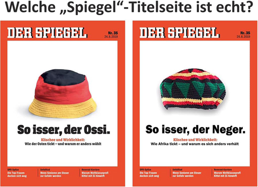 Der Spiege, der Ossi und der Neger