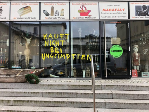 Kauft nicht bei Ungeimpften