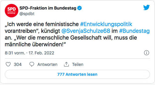 Svenja Schulze gibt Senf von sich