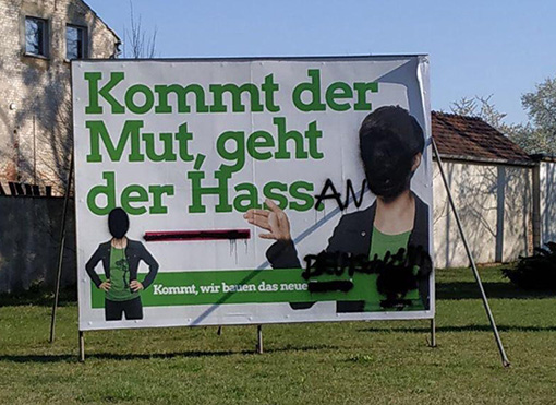 Kommt der Mut - Geht der Hassan