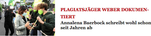 Bärbock und ihre Plagiate