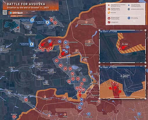 Kessel bei Avdejevka | Ukraine Einkreisung Avdejevka