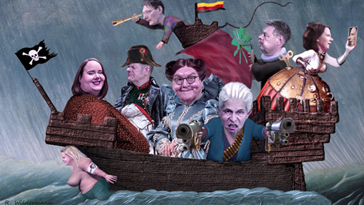 Ich schäme mich wegen diesem Pack Das Narrenschiff