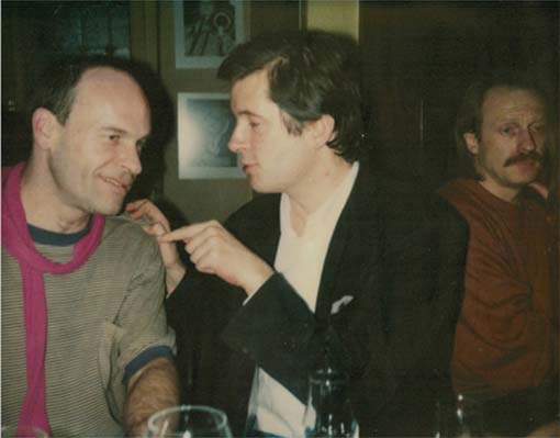 In der Mitte Achim Kubinski und rechts Jo Bauer Achim Kubinski und Jo Bauer