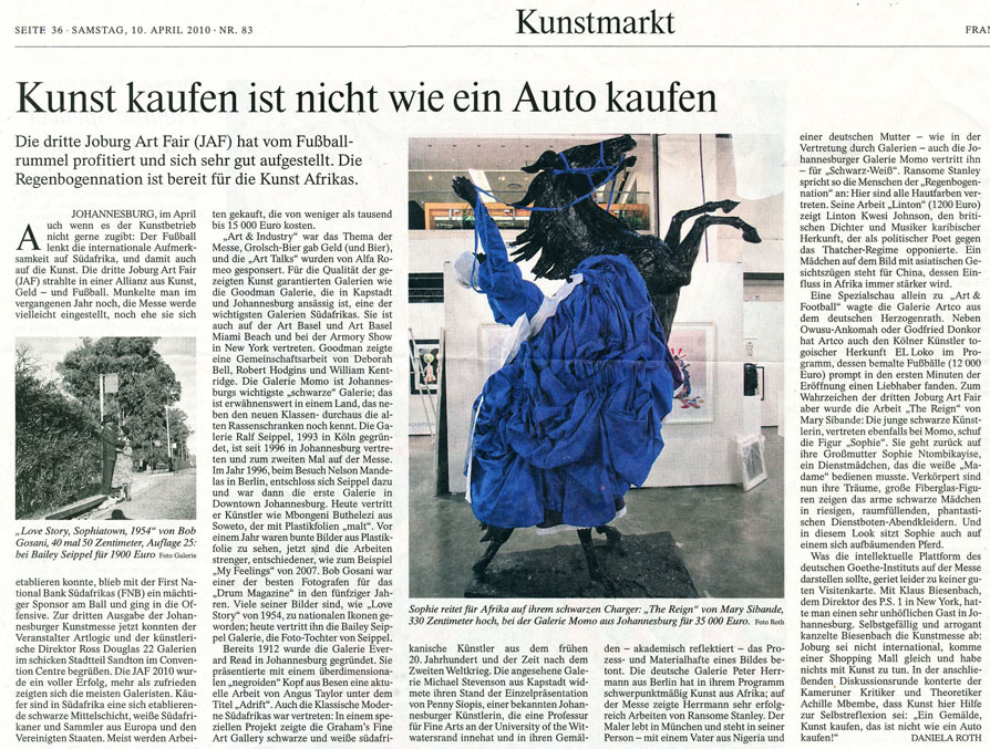 Artikel FAZ April 2010